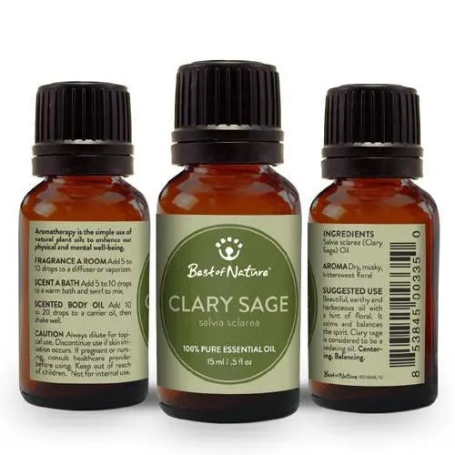 Sage Clary Essential Oil Purple Missy