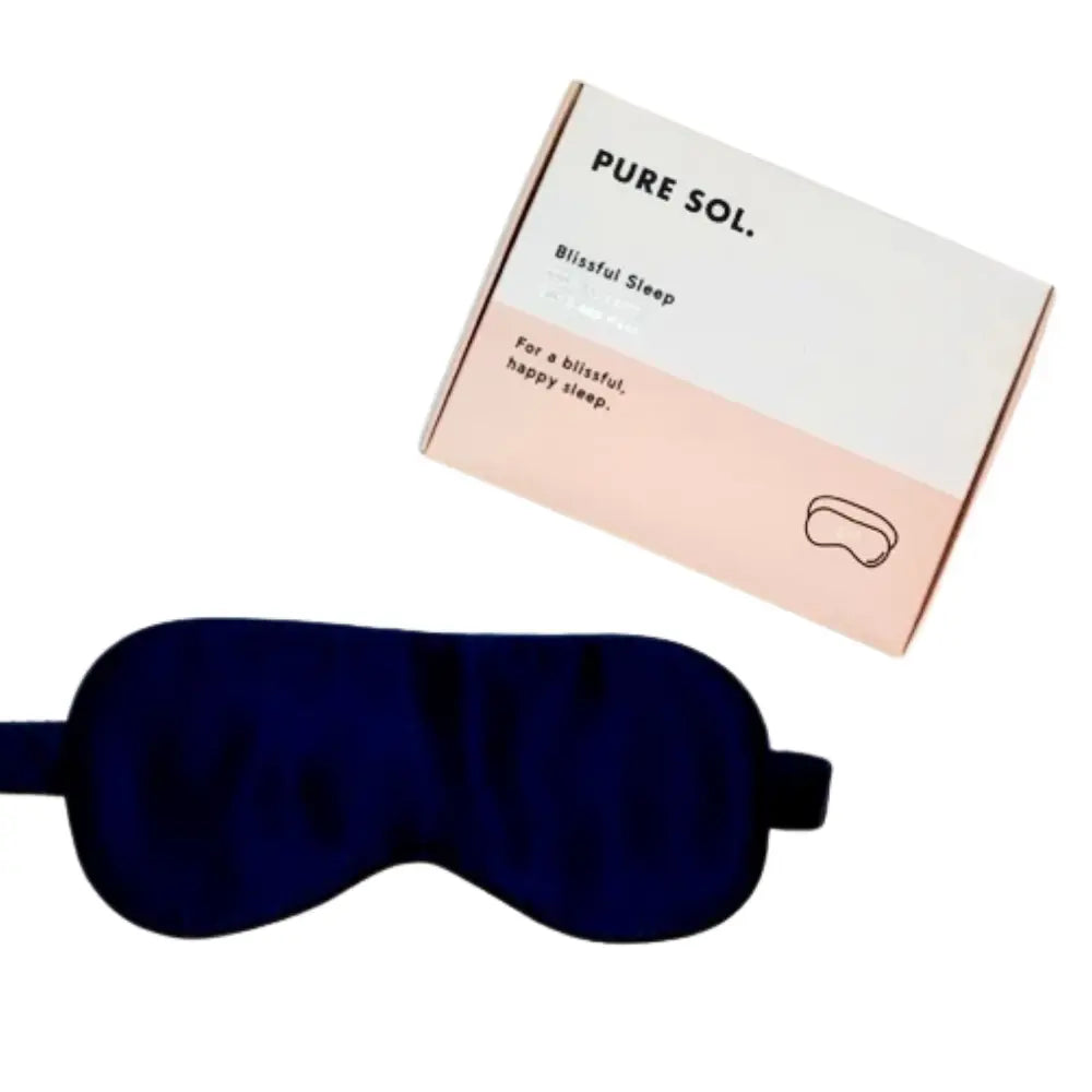 Blissful Sleep 100% Mulberry Silk Sleep Eye Mask - Beauty Sleep by Pear Aphrodite