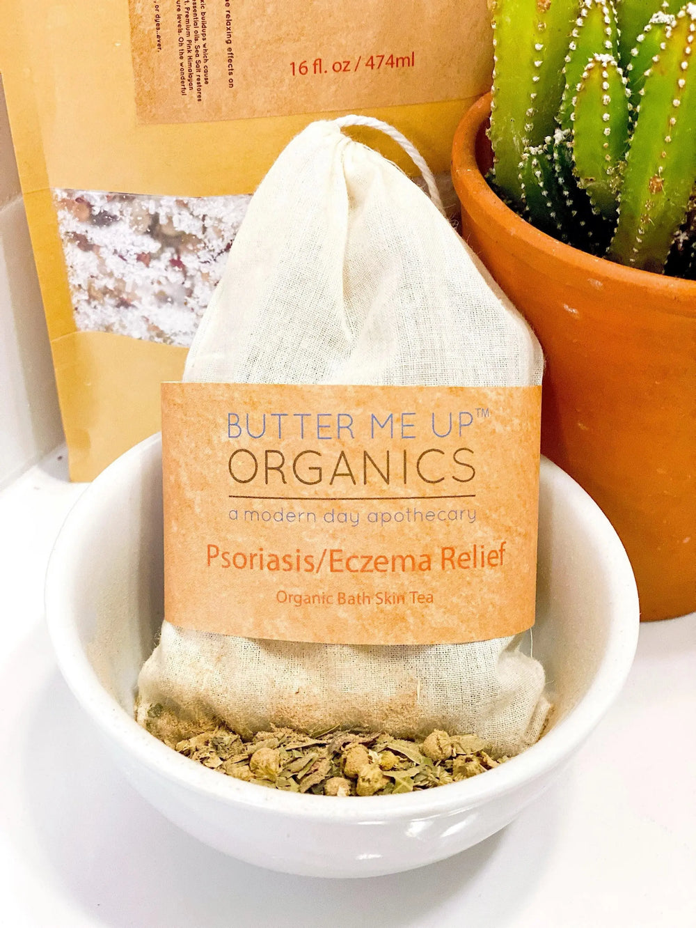 Organic Skin Care Bath Tea - Thrivera