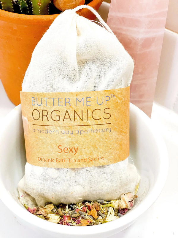 Sexy Organic Bath Tea or Sachet - Thrivera