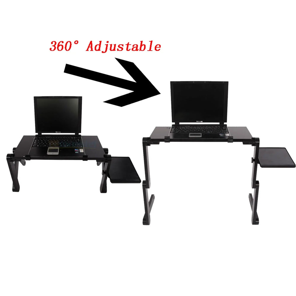 48 X 26cm Portable Home Assembly Folding Table Black Harlequin Iolaus