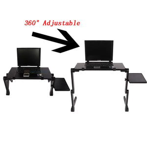 48 X 26cm Portable Home Assembly Folding Table Black Harlequin Iolaus