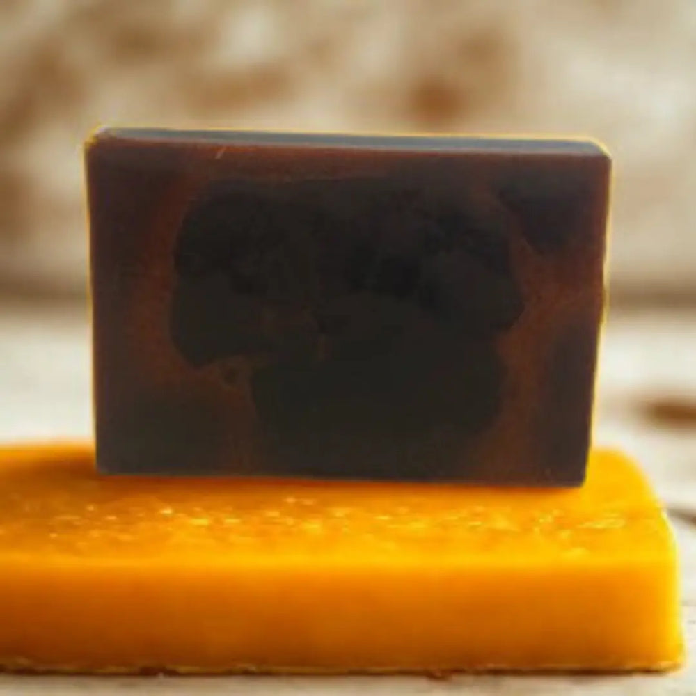 ✨Golden Glow Turmeric Handmade Soap ✨ Pear Coeus