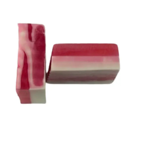 Blush & Bloom Rose Swirl Handmade Soap Pear Coeus