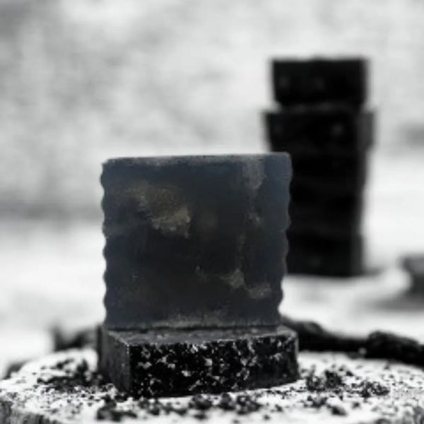 Detox & Glow: Charcoal Handmade Soap Pear Coeus