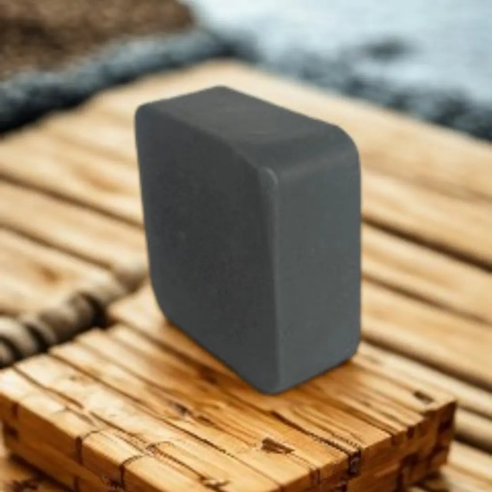 Bamboo Charcoal Detox Handmade Soap Bar Pear Coeus
