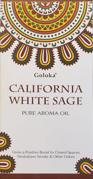 Goloka Natural Aromatherapy Oils | 10 ml Bottle | For Diffuser Silver Hestia