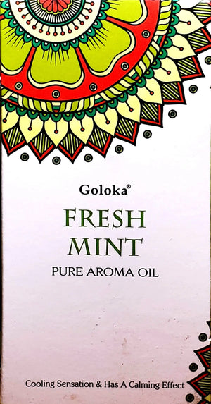 Goloka Natural Aromatherapy Oils | 10 ml Bottle | For Diffuser Silver Hestia