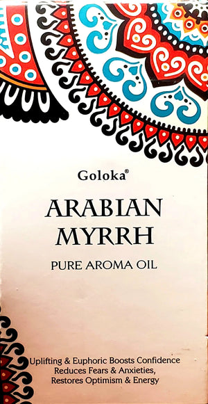 Goloka Natural Aromatherapy Oils | 10 ml Bottle | For Diffuser Silver Hestia