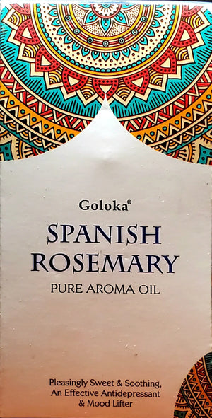Goloka Natural Aromatherapy Oils | 10 ml Bottle | For Diffuser Silver Hestia