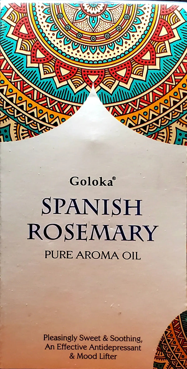 Goloka Natural Aromatherapy Oils | 10 ml Bottle | For Diffuser Silver Hestia
