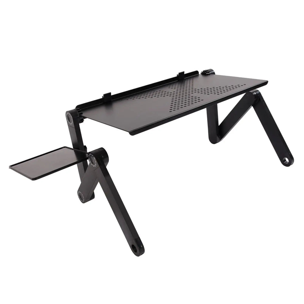 48 X 26cm Portable Home Assembly Folding Table Black Harlequin Iolaus