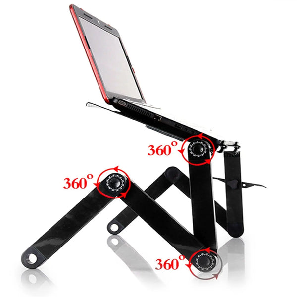 48 X 26cm Portable Home Assembly Folding Table Black Harlequin Iolaus