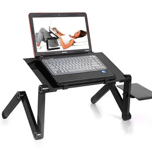 48 X 26cm Portable Home Assembly Folding Table Black Harlequin Iolaus