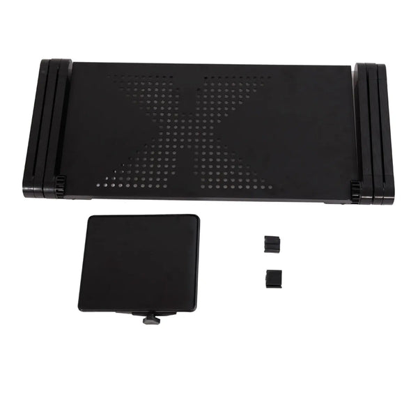 48 X 26cm Portable Home Assembly Folding Table Black Harlequin Iolaus