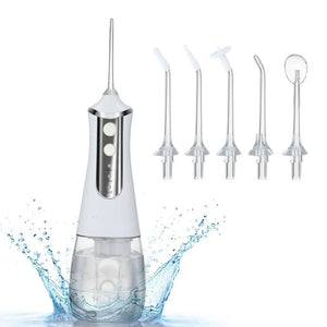 350ml Large Water Tank Dental Flushing Device USB Charging Irrigator Pink Iolaus