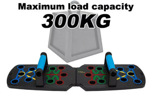 28 in 1 Push Up Rack Board System Fitness Workout Train Home Gym Puce Gaia
