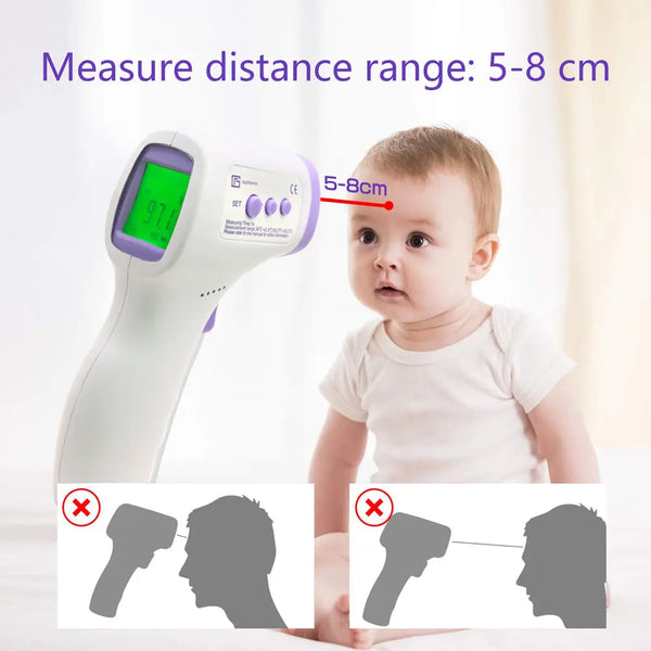 Real-Time Health Monitoring Kit with Forehead Thermometer & Blood Pink Iolaus