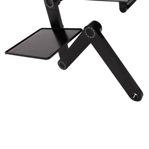 48 X 26cm Portable Home Assembly Folding Table Black Harlequin Iolaus