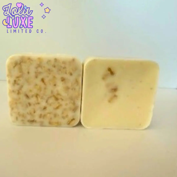Soothing Oatmeal Exfoliating Handmade Soap Pear Coeus