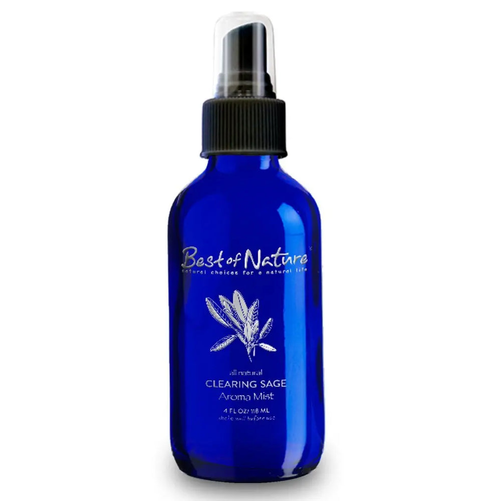 Best of Nature Essential Oil Aroma Mist & Room Spray (Clearing Sage) Purple Missy