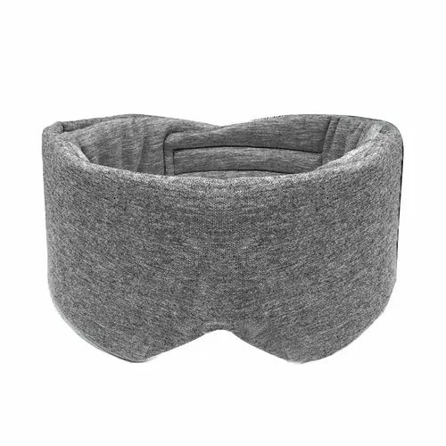 Cotton Silk Sleep Mask Blockout Eye Cover Eye Patch Women Men Soft Maroon Asteria