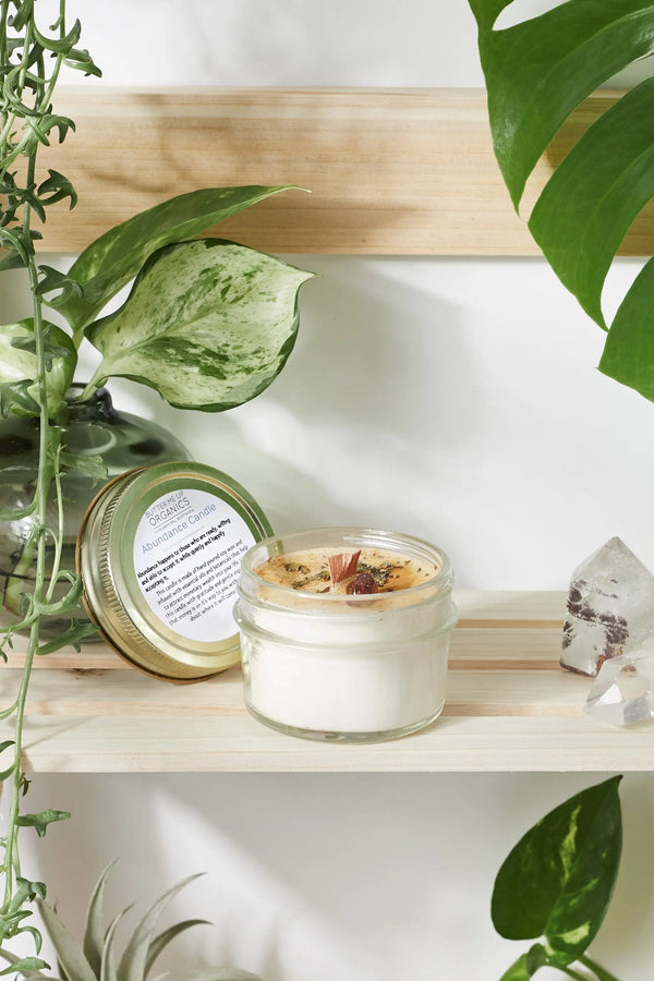 Abundance Candle / Ritual Candle / Intention Candle / Hand Poured - Thrivera