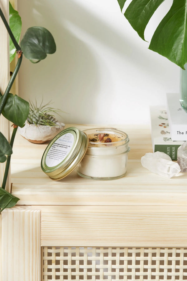 Abundance Candle / Ritual Candle / Intention Candle / Hand Poured - Thrivera