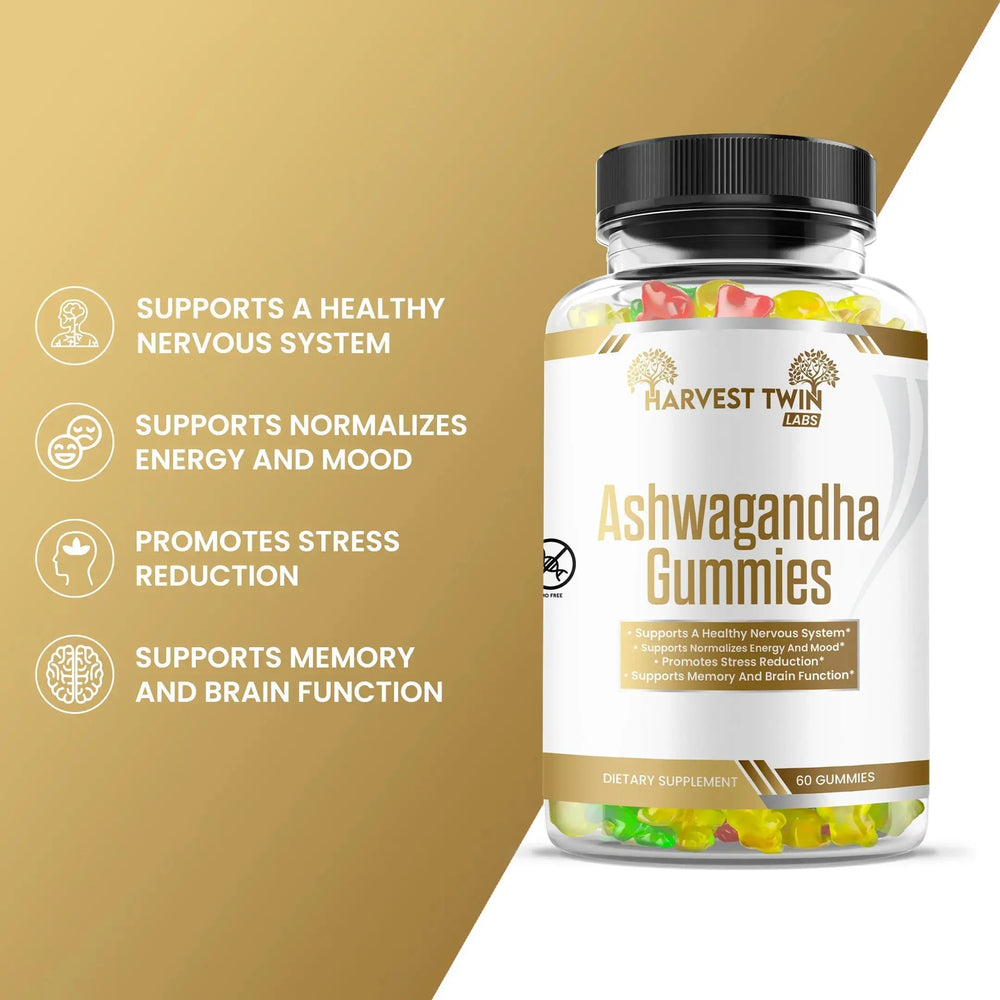 Ashwagandha Gummmy for Natural Stress Relief Turquoise Alder