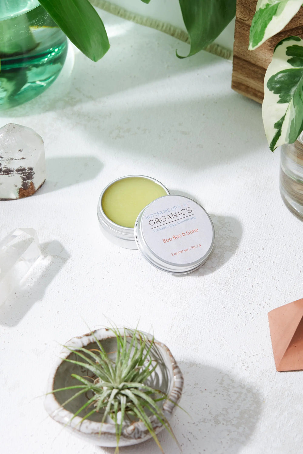 Boo Boo b Gone / Natural Neosporin / Healing Wound Salve White Smokey