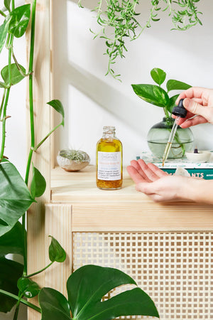 Botanical Body Oil -BOTANICAL COLLECTION - Organic Body Lotion White Smokey