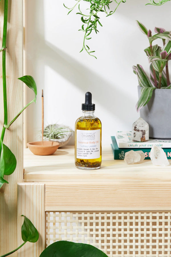 Botanical Body Oil -BOTANICAL COLLECTION - Organic Body Lotion White Smokey