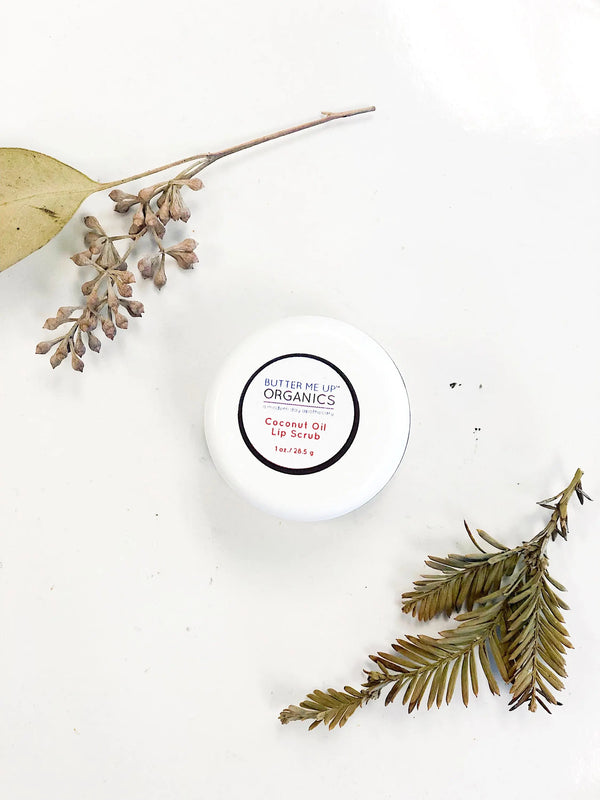 Organic Coconut Lip Scrub White Smokey
