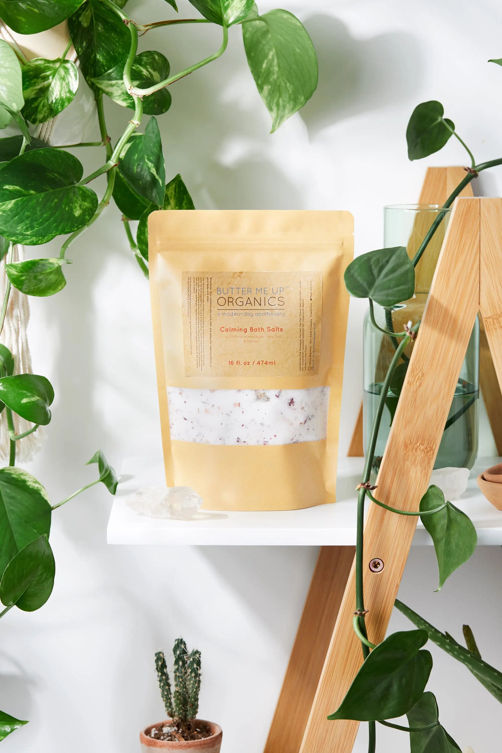 Calming Bath Salts / Detox / Relaxation / Lavender & Chamomile / White Smokey
