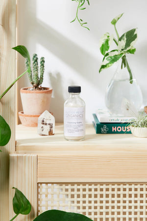 Cleansing Grains / organic Face Scrub / Facial Wash / Exfoliant / White Smokey