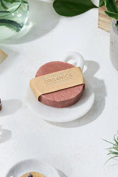 Organic Facial Bar / Organic Face Soap / Rose Clay Soap / Clay Soap - Thrivera