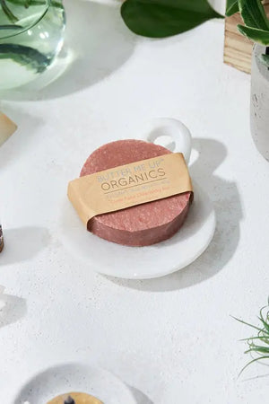 Organic Facial Bar / Organic Face Soap / Rose Clay Soap / Clay Soap - Thrivera