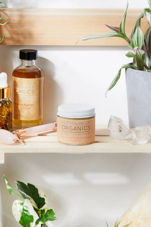 Clear Face Moisturizer / Face Cream Facial Moisturizer Organic White Smokey