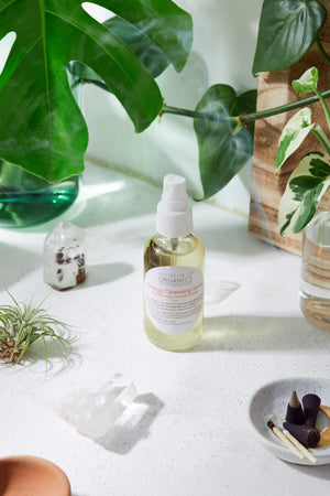 Organic Energy Cleansing Spray / Smudge Spray / Space Clearing / White Smokey