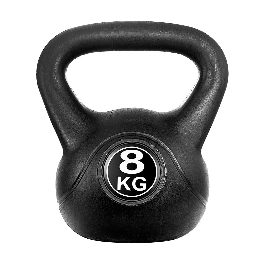 Everfit 22kg Kettlebell Set Weight Lifting Kettlebells Bench Dumbbells Ozdingo