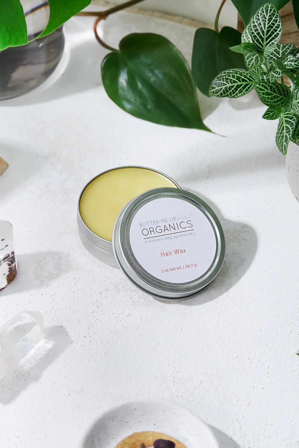 Organic Hair Wax for Babies, Children, and Adults White Smokey