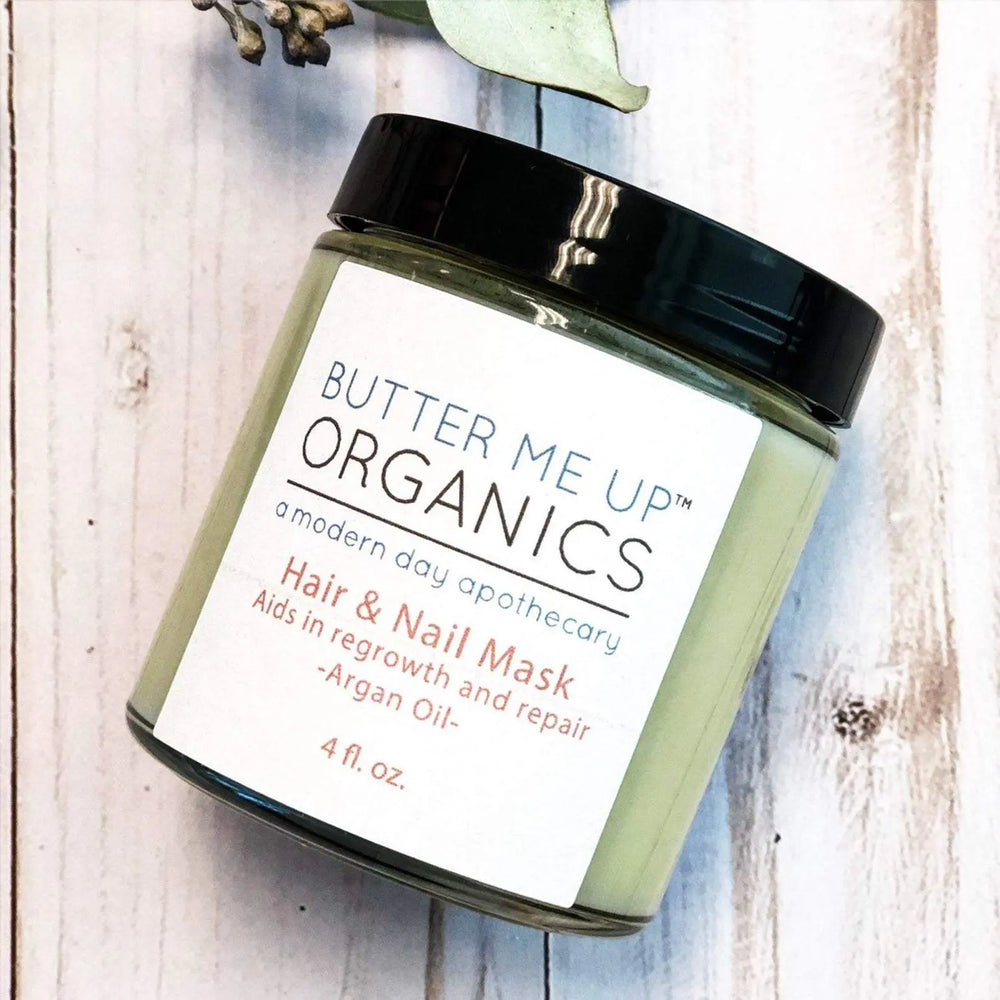 Hair & Nail Mask for long hair growth and healthy nails White Smokey