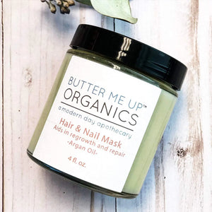 Hair & Nail Mask for long hair growth and healthy nails White Smokey