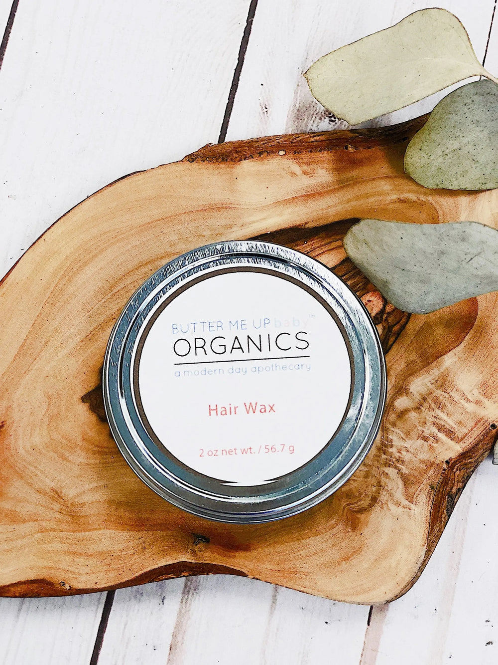 Organic Hair Wax for Babies, Children, and Adults White Smokey