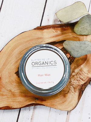Organic Hair Wax for Babies, Children, and Adults White Smokey