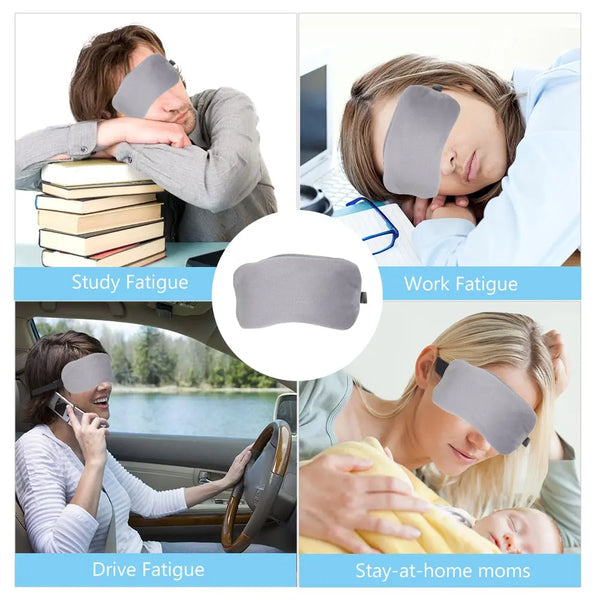 Heated Eye Mask Cold & Warm Eye Compress Sleep Aid - Thrivera