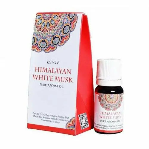 Goloka Natural Aromatherapy Oils | 10 ml Bottle | For Diffuser Silver Hestia