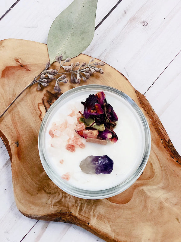 Grief Candle / Intention Candle / Essential Oil Candle / Soy Wax - Thrivera