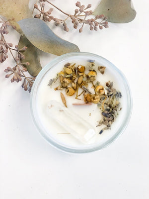 Peace Candle / Serenity Candle / Intention Candle / Ritual Candle / - Thrivera