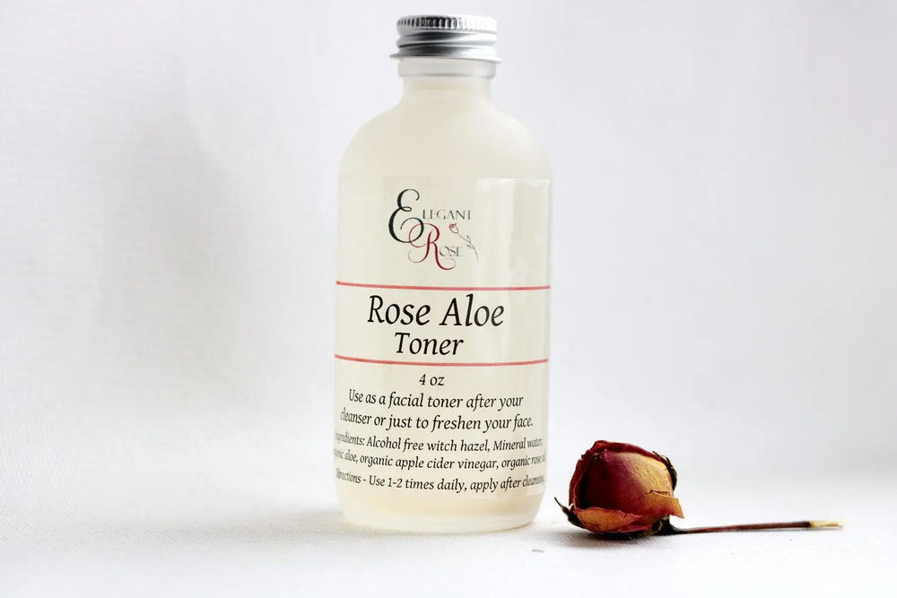 Rose Aloe Facial Toner -  Dry/Normal Skin Facial Maroon Oliver